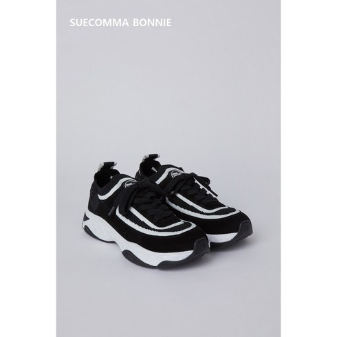 2023년 가성비 최고 슈콤마보니 - 슈콤마보니 Knit blend sneakers(black) DG4DA22506BLK
