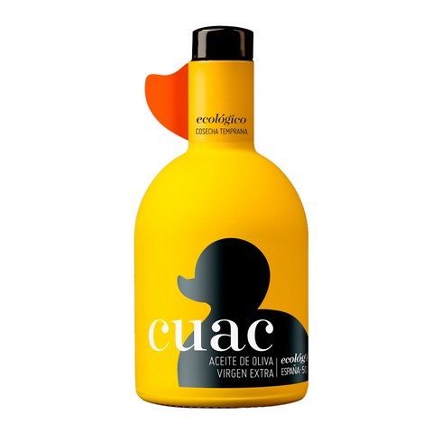 꾸악 CUAC 피쿠알 100% 유기농 엑스트라버진 올리브오일 500ml, 1개