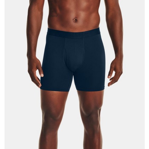[언더아머 본사]남성 UA Tech 메쉬 6인치 Boxerjock - 2팩 1363623-408