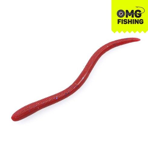 2023년 가성비 최고 오마이갓피싱 - 오마이갓피싱 할렘쉐이크 슬림 3.8인치 배스 웜 국내생산 소프트베이트, SHLS38 - 3 (고비중)