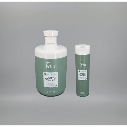 엔씨페트라 프리미엄 티트리 엘피피 손상 염색 모발용 트리트먼트 1000ml + 250ml/ 두피&모발 겸용 손상 염색모발 트리트먼트