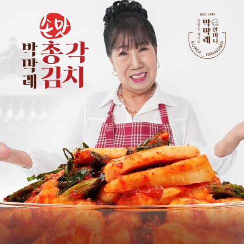 박막례 손맛 총각김치 1kg, 1개, 1000g