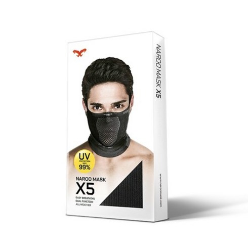 나루마스크 X5 운동 스포츠 마스크 자외선 차단 햇빛가리개, 스컬, 상세페이지 참조9