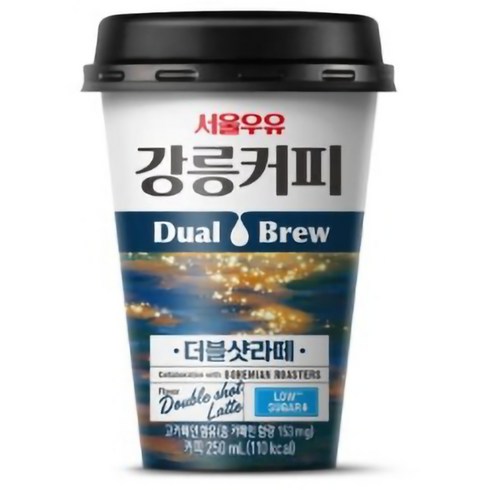 강릉액티비티 - 골든싸이]강릉커피_더블샷라떼 250ml 10개, 0.25l