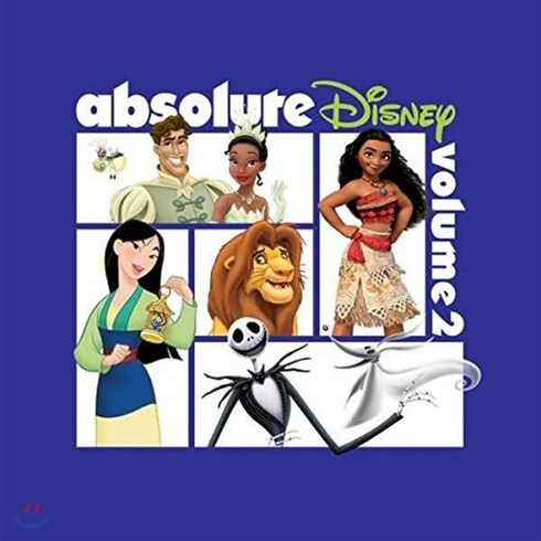 [CD] 디즈니 애니메이션 베스트 주제곡 모음집 (Absolute Disney: Volume 2)