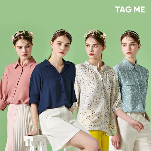 2023년 가성비 최고 태그호이어면세점 - [TAG ME] 태그미 소프트 셔츠블라우스 4종