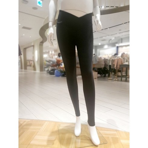 (백화점 정품)마더피아 [와코루/마더피아] 임신전후요가레깅스/RBO2028 L BK /