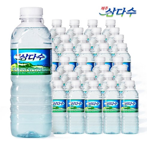 제주 삼다수, 80개, 500ml