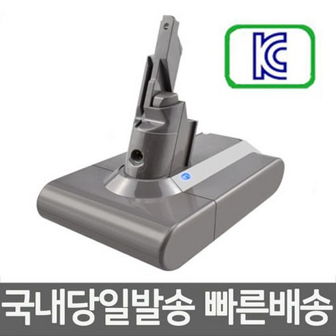 다이슨v7배터리 - 다이슨 청소기 V7 배터리 교체 호환배터리 4000mAh 국내당일발송, V7-4000mAh, 1개