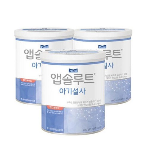 앱솔루트설사분유 - 앱솔루트 NEW 아기설사 400g 3캔, 3개