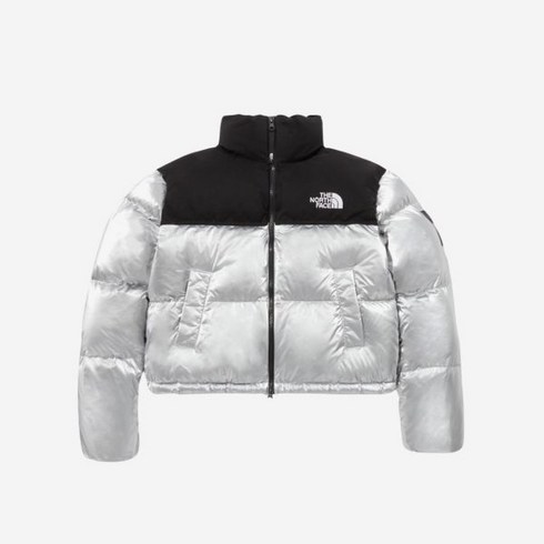 W 노스페이스 화이트 라벨 노벨티 눕시 다운 자켓 SE 실버 NJ1DP87JWhite Label Novelty Nuptse Down Jacket Silver