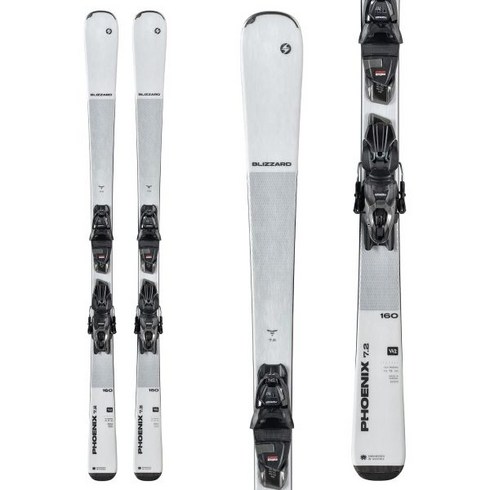 2023년 가성비 최고 블리자드스키올라운드 - 블리자드 Phoenix 7.2 여성용 스키 TLT 10, 하얀, 167