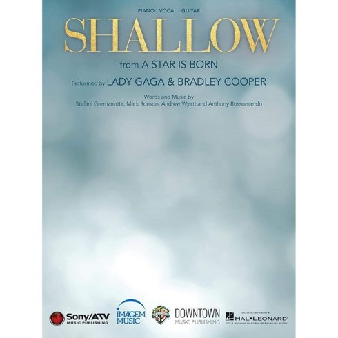 레이디 가가 Shallow From A Star Is Born 피아노보컬기타 악보 싱글