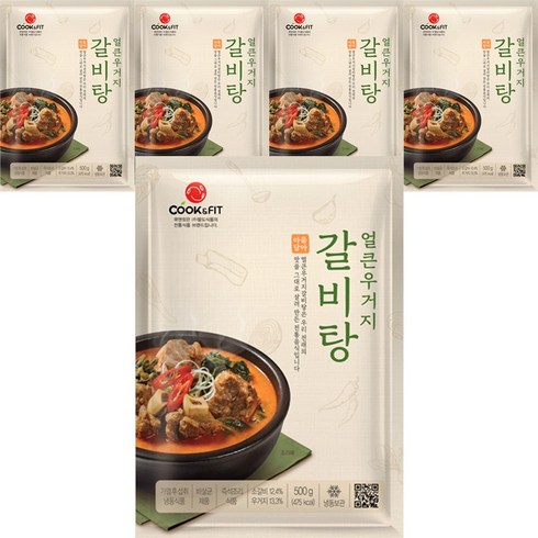 해와바다 - 해와바다 우거지 갈비탕 500g 얼큰한 해장국 소갈비대 국내산우거지, 5개