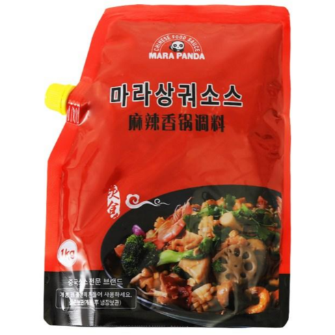 마라샹궈소스 - 마라판다 마라상궈소스, 1개, 1kg