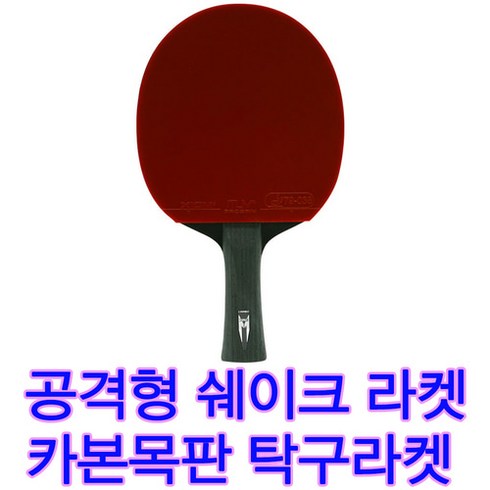 카본탁구라켓 - 엑시움 탁구라켓 M9.0S xiom ITTF공인러버 6.1mm 쉐이크라켓 양면라켓 2겹카본형라켓 카본라켓 공격형라켓