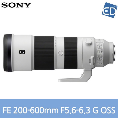 소니70-200 - [소니정품]렌즈 FE 200-600mm F5.6-6.3 G OSS(후드+파우치포함)/SEL200600G/ED, 01 소니 FE 200-600mm F5.6-6.3 G