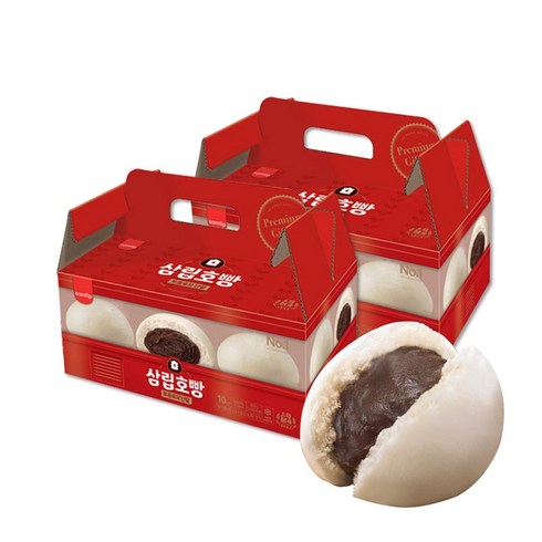 삼립 삼립호빵 단팥호빵 20개입, 90g