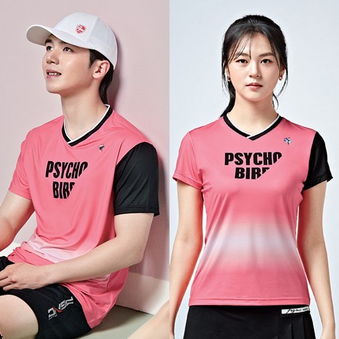 싸이코버드 - 싸이코버드 남성 여성 반팔 티셔츠 PSY-5006 PSY-6006