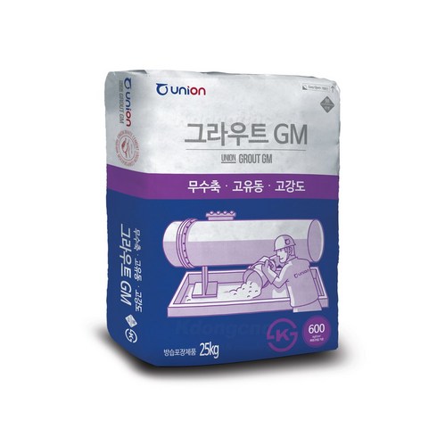 물만부어사용 고강도 레미탈 몰탈 높은 강도 시멘트 GM 25kg, 1개