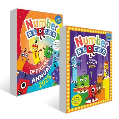 numberblocksannual - Numberblocks Annual 2024+2025 세트, Sweet Cherry Publishing