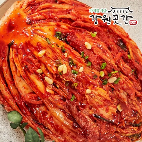 평창꽃순이김치 - 평창꽃순이 황태 포기김치 2.5kg 5kg 10kg