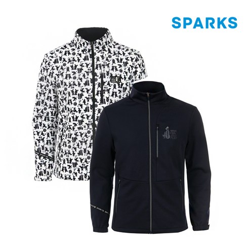 2023년 가성비 최고 타이틀리스트바람막이 - 디즈니골프 스팍스골프 남성 바람막이 점퍼 SK3MWJ001