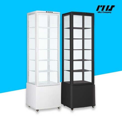 씽씽 사면유리 냉장쇼케이스 RT-280L-3 블랙 음료냉장고 음료쇼케이스 제과쇼케이스, RT-280L-3(블랙)