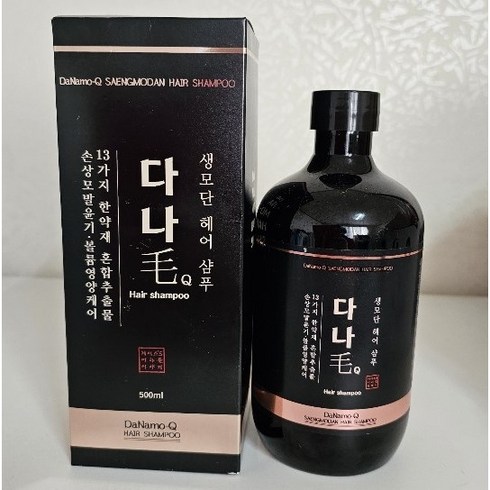 다나눔홈케어 - 다나모-큐 생모단 헤어 샴푸 [다나모-Q 500ml], 1개, 500ml