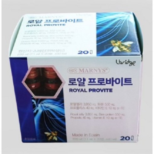 로얄살루트21가격 - 마니스 로얄 프로바이트 로얄젤리 20p, 3개, 220ml