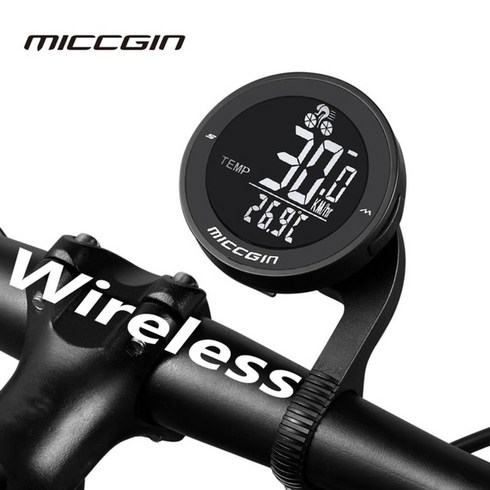 무선 유선 큰 화면 주행 방수 거리계 속도계 GPS 루미너스 영어 auto sleep and star miccgin, 2023무선 블랙, 협력사