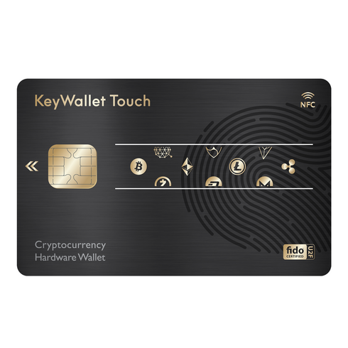 키월렛 터치 콜드월렛 암호화폐지갑 Keywallet Touch 하드웨어지갑 비트코인 이더리움 블록체인 NFT WalletConnect, 1개, 키월렛터치