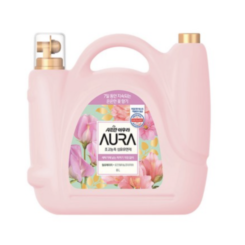 AURA 윌 유 메리미 일반 섬유유연제 본품, 4.5L, 2개