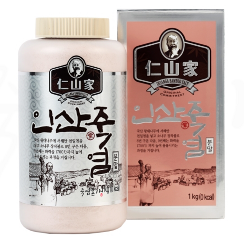 인산가 자죽염 분말 1kg + 휴대용기 3개 + 다양한 샘플 증정 / 9번구운 죽염본가 인산죽염 /자죽염분말1kg [정품 판매자 사업자번호: 660-58-00496]