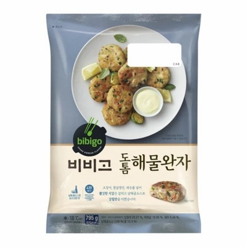 [CJ제일제당] 비비고 도톰해물완자 795g, 1개