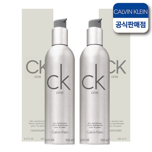 2023년 가성비 최고 ck - 1+1 캘빈클라인 ck one 올인원 스킨 모이스처라이저 250ml, 2개