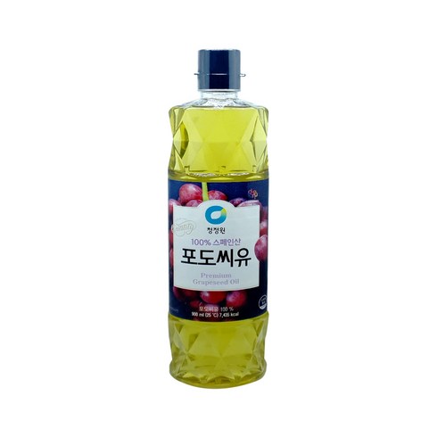 청정원 포도씨유, 900ml, 6개