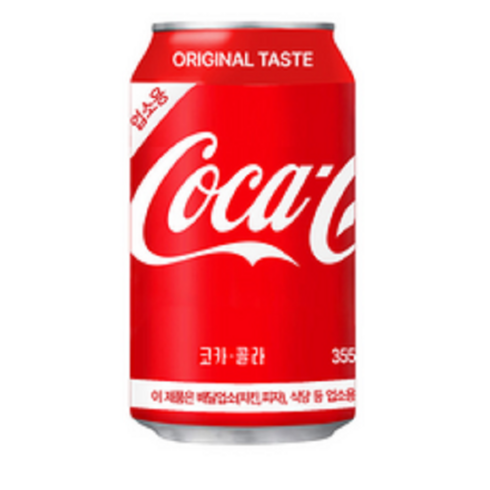 코카콜라 캔 업소용, 355ml, 24개