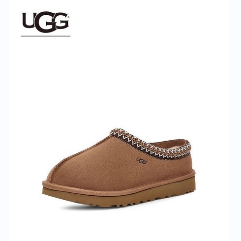 [체스트넛] UGG 어그 for women 시그니처 스웨이드 타스만 슬리퍼