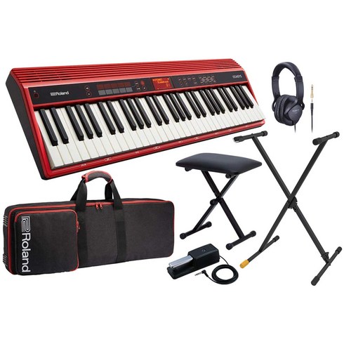 2023년 가성비 최고 rolandgokeys - Roland 롤랜드GO-61K GO:KEYS[스탠드 & 키보드 벤치 세트 ] 엔트리 키보드