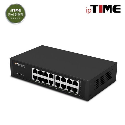 sg16se-mini - EFM네트웍스 ipTIME SG16A-mini 스위칭허브 16포트 기가비트 2024년 신모델 / 주말영업 / 강변역 방문수령 퀵가능
