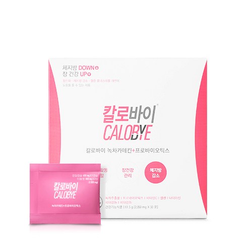 칼로바이 녹차카테킨+프로바이오틱스 다이어트식단 다이어트보조제, 61.5g, 1개