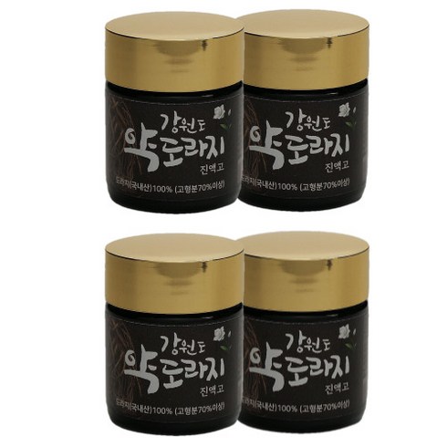 강원도 약도라지 진액고, 100g, 1개입, 4개