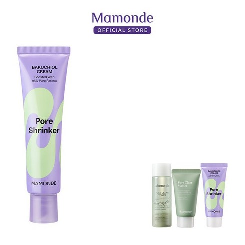 마몽드 포어 슈링커 바쿠치올 크림 60ml/ 모공 레티놀, 60ml, 1개