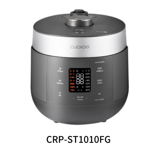 (공식) 쿠쿠 10인용 열판압력밥솥 트윈프레셔 더 라이트 CRP-ST1010FG