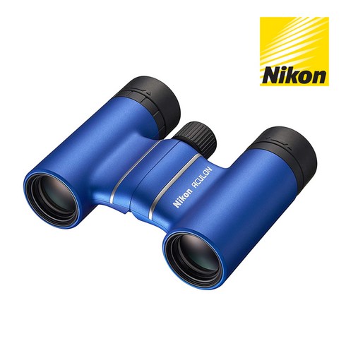 니콘 정품 아쿨론 ACULON T02 8X21 소형 쌍안경 망원경 (블루)