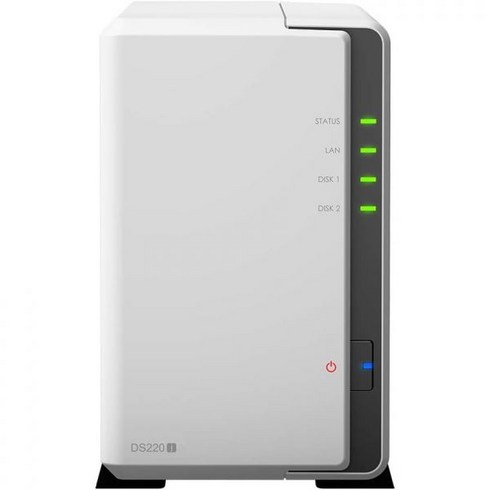 ds220j - Synology DiskStation DS220j NAS 서버 RTD1296 14GHz CPU 512MB 메모리 36TB HDD 스토리지 1GbE LAN 포트 DSM 운영체제, 1) 1) 16TB (2 x 8TB) SATA 3.5"