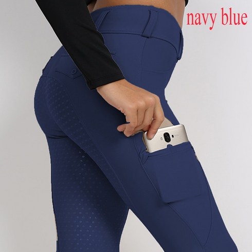 승마바지겨울 전체 좌석 실리콘 승마 바지 필링 방지 스타킹 조드푸르 레깅스 여성 의류, 06 navy blue breeches_01 XXS