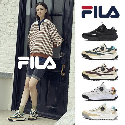 휠라다이얼운동화 - FILA 24FW NEW 드리븐 다이얼 트레킹화 운동화 여성용