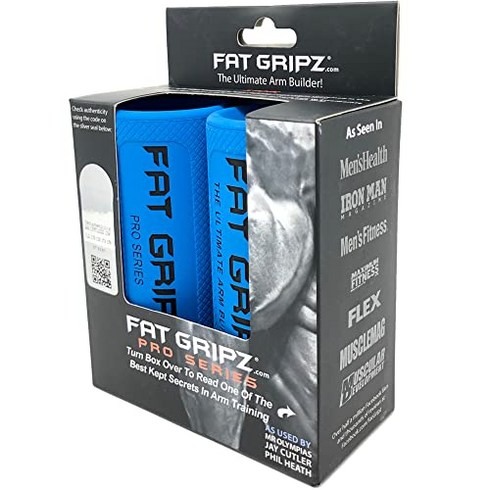 팻 그립스 궁극 암 빌더 Fat Gripz Pro 5.7cm 직경 덤벨 바벨 EZ 바 케틀 벨 장착, 단일옵션